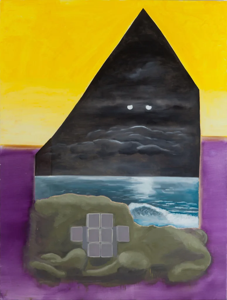 Eine Nacht auf offener See