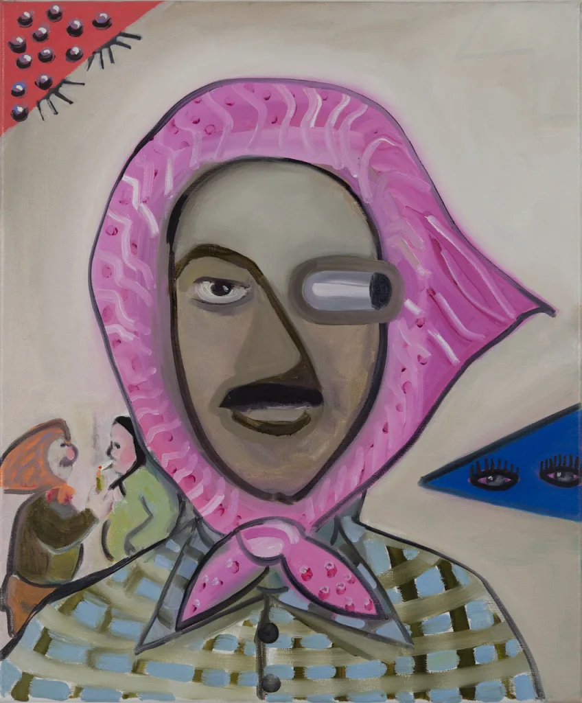 Er nahm das Kopftuch