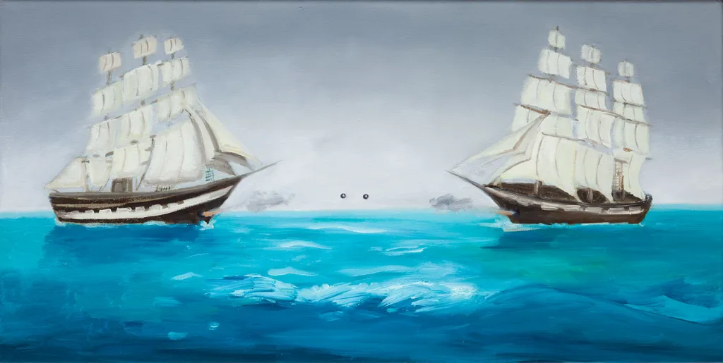 Begegnung auf hoher See