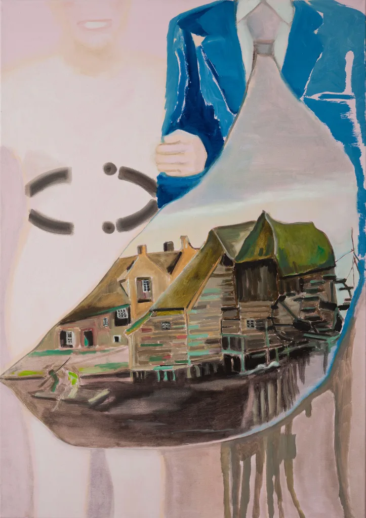 Schöne Wasserkrawattenmühle bei Gennep