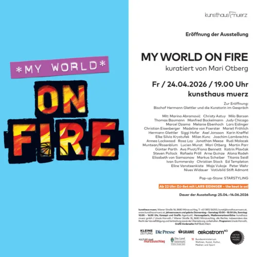MY WORLD ON FIRE